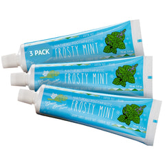 Green Beaver Frosty Mint toothpaste 75ml in a 3-pack