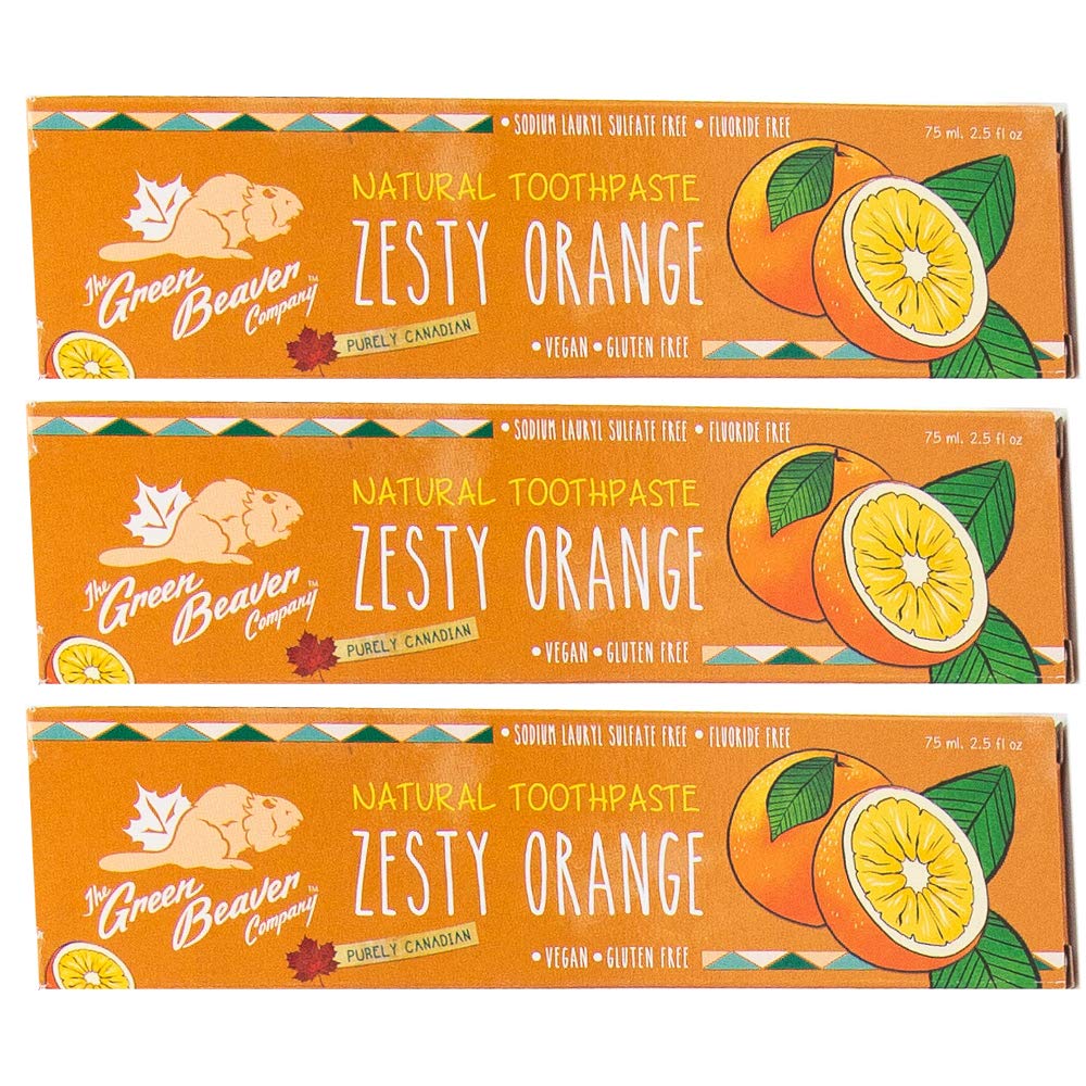 Green Beaver toothpaste packaging box