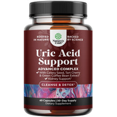 Capsules of Green Coffee Bean Extract for uric acid detox