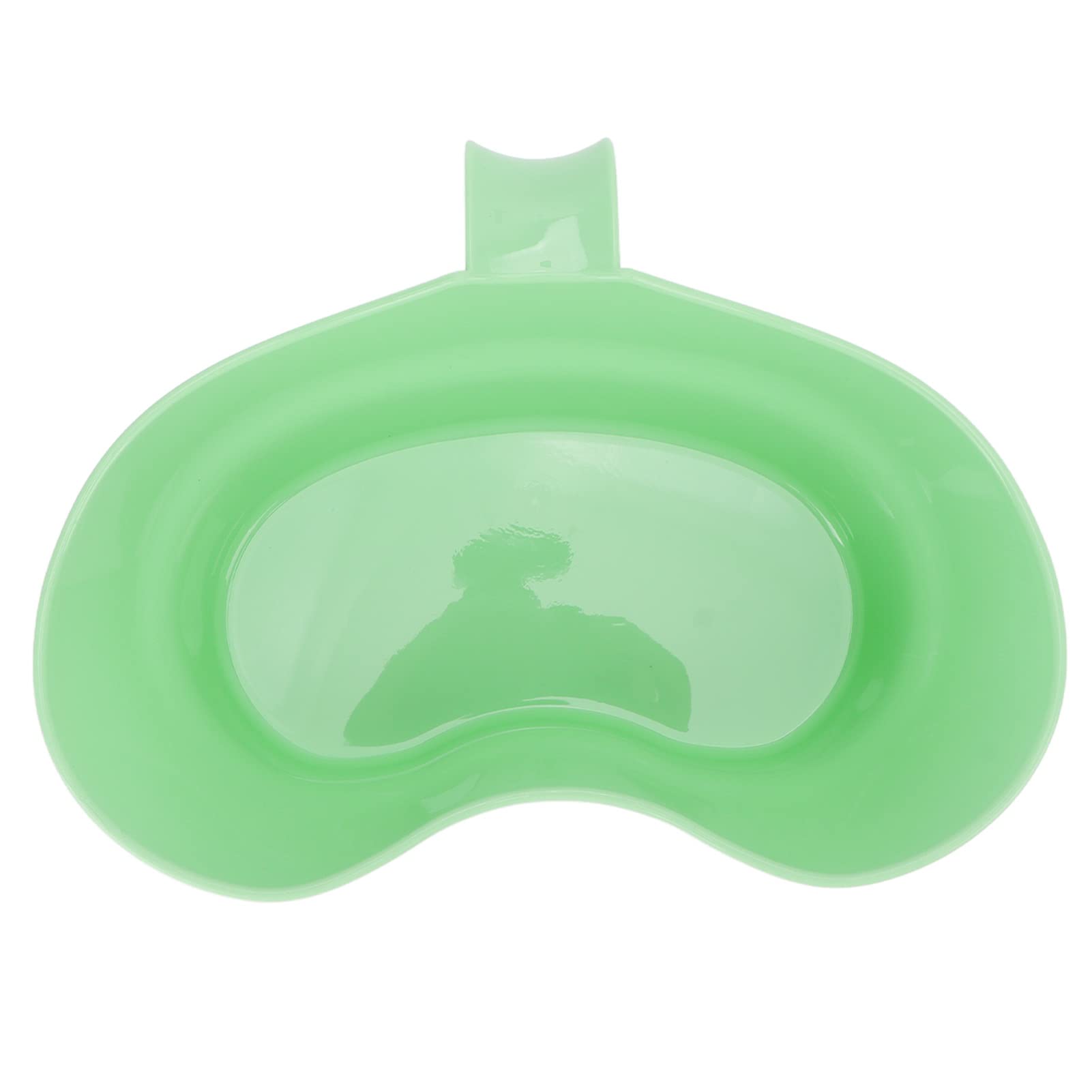 Packaging-ready green emesis basin for home or clinical use