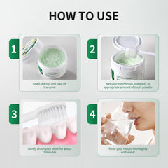 Ingredients of Green Farm Mint Tooth Powder with Xylitol