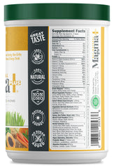 Green Foods Magma Plus Powder ingredients and nutrition facts panel