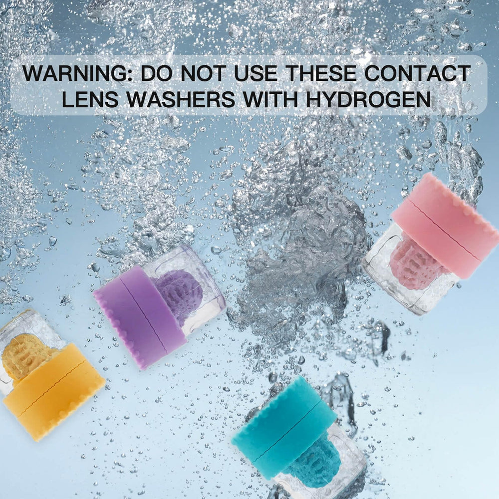 Four color-coded washers included for lens separation