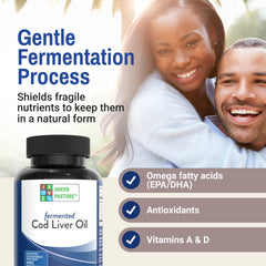 Nutrition label showing Vitamin A and D information