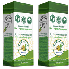 Brazilian green propolis source and bottle