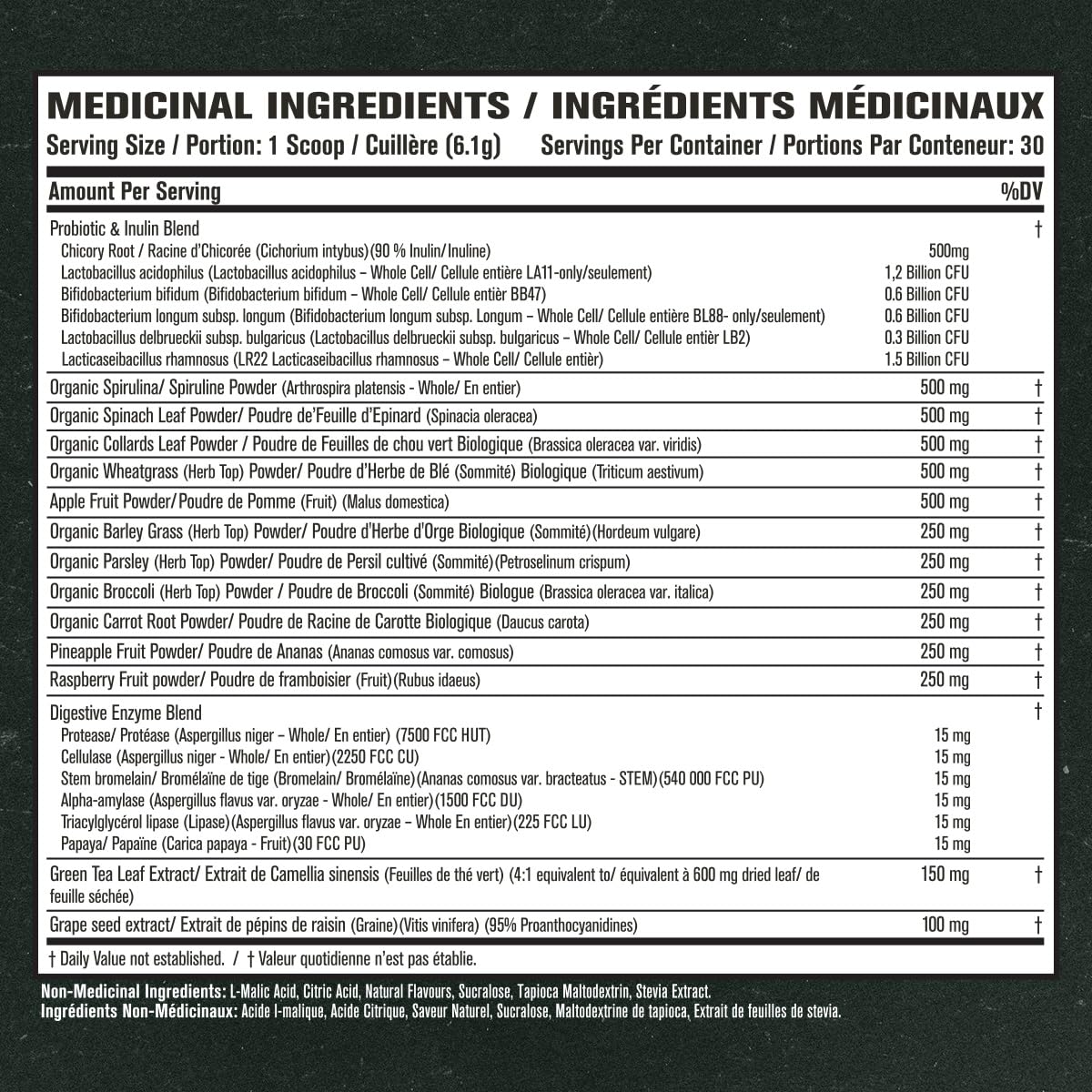 Green tea extract in Green Surge