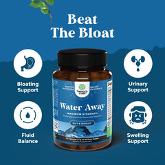 Green tea diuretic pills for fluid balance