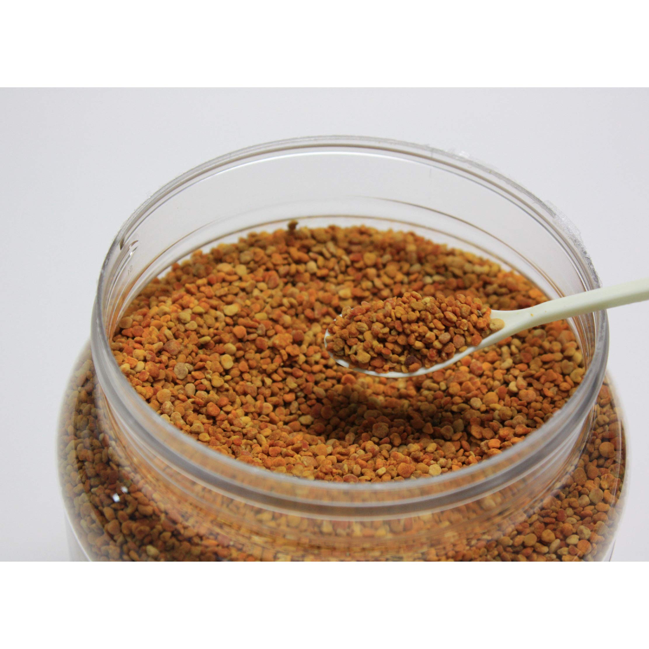 Nutrition label highlighting nutrients in Greenbow Bee Pollen