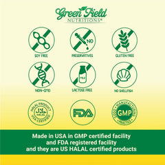 Halal certified fish oil with non-GMO and gluten-free ingredients