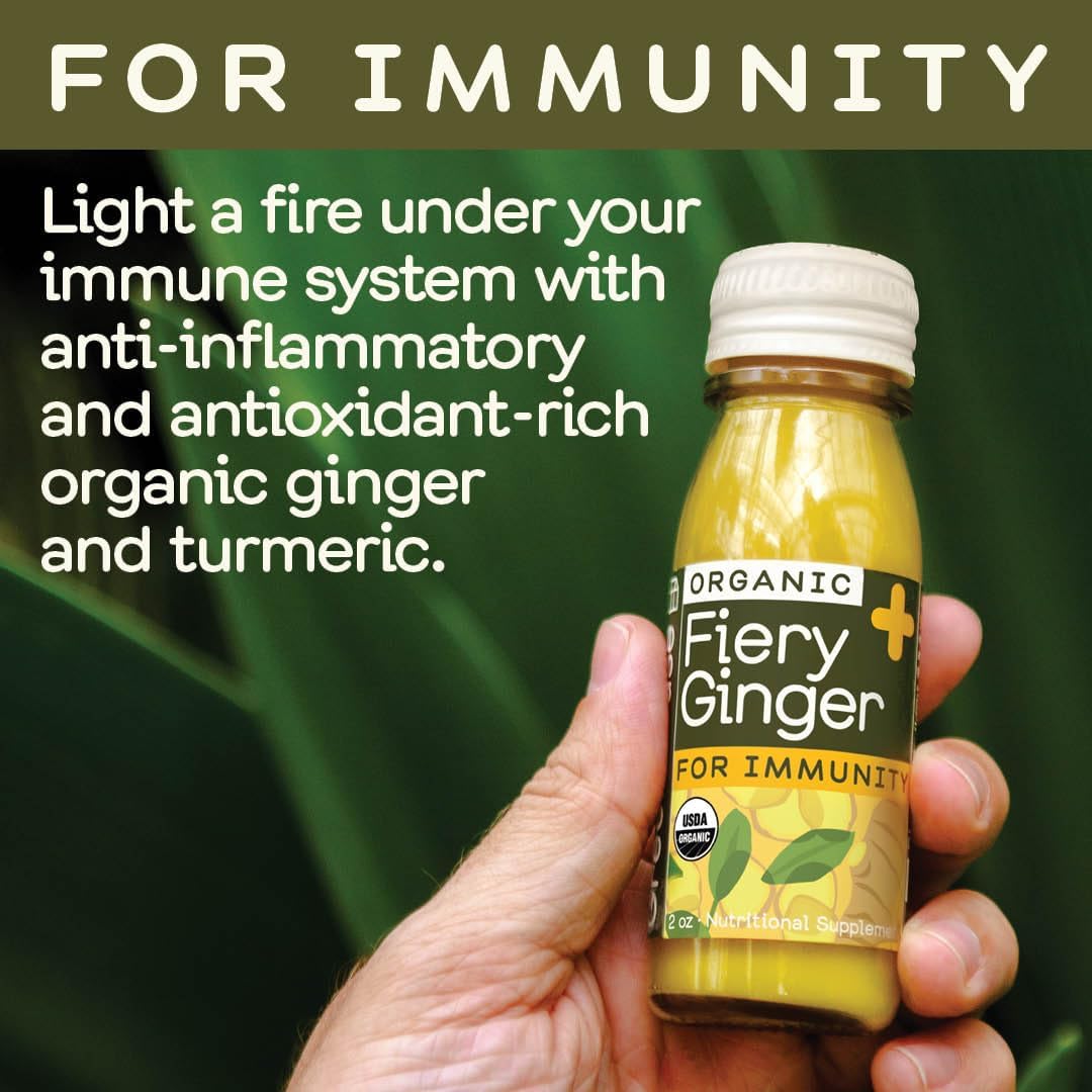Ingredients: organic ginger, turmeric, orange, lemon, black pepper, oregano