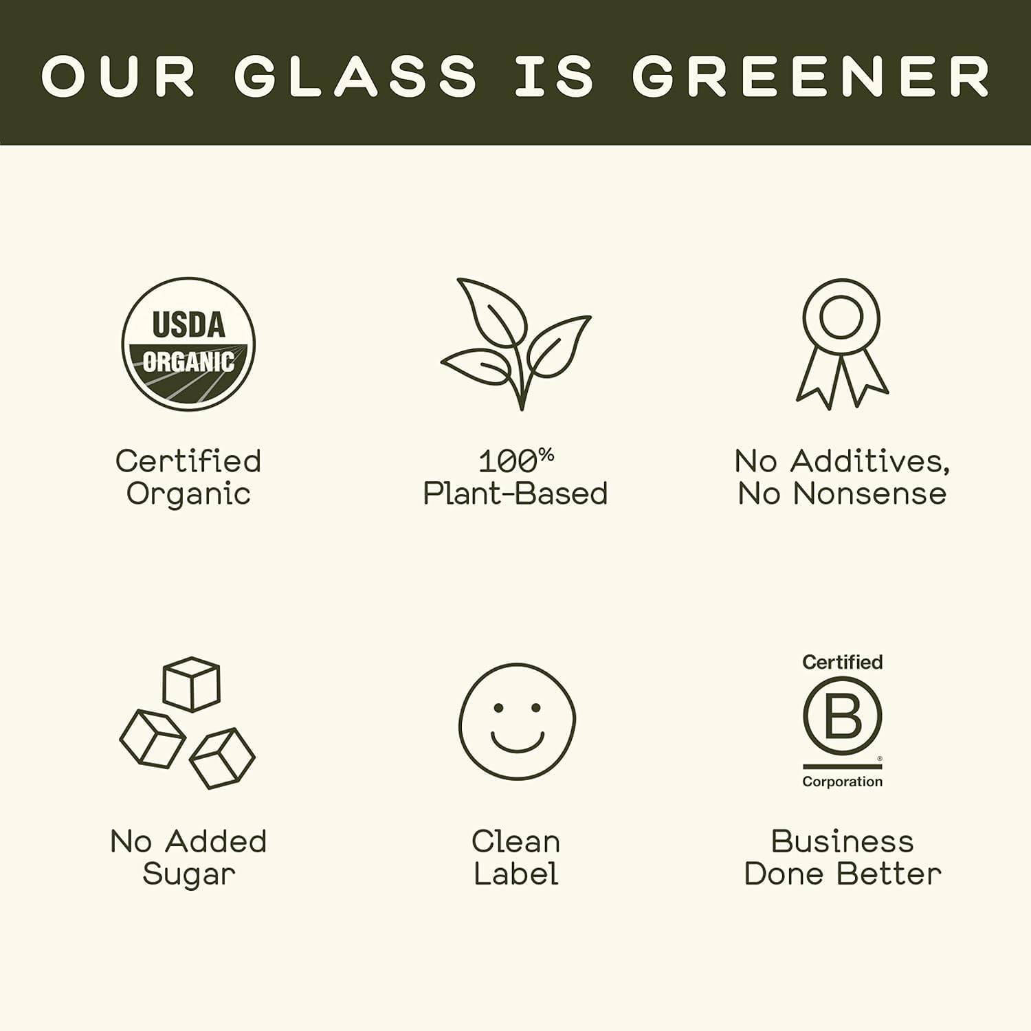 Vegan and gluten-free label on packaging