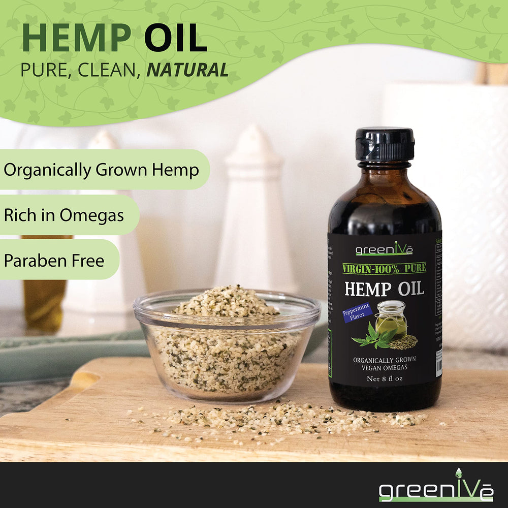 Omega 3:6 ratio chart for GreenIVe hemp oil
