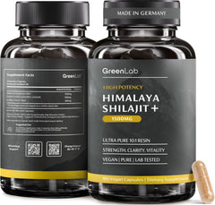 GreenLab Himalayan Shilajit 13,000mg bottle - front view