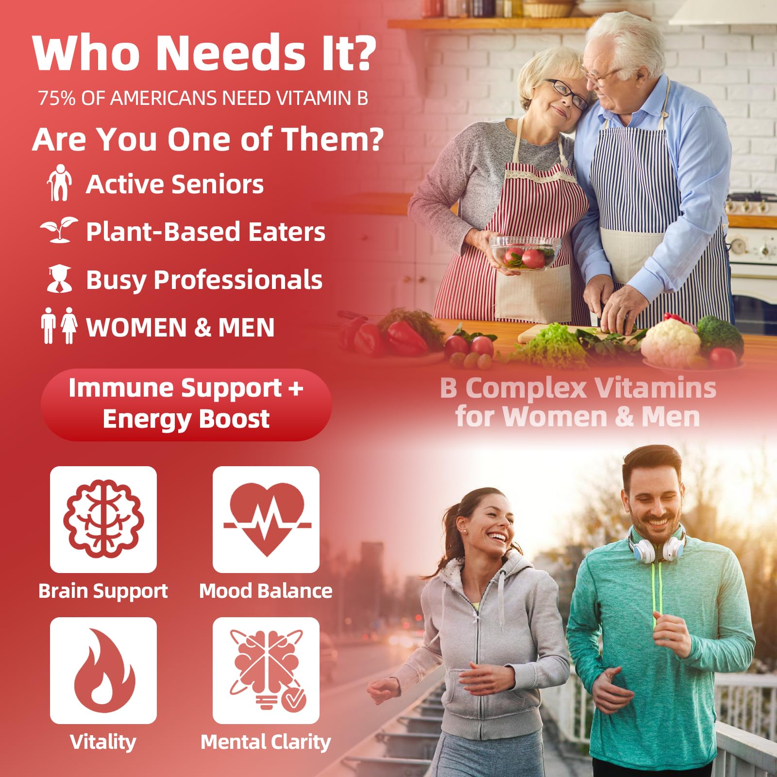 Gluten-free, dairy-free, preservative-free vegan supplement badge