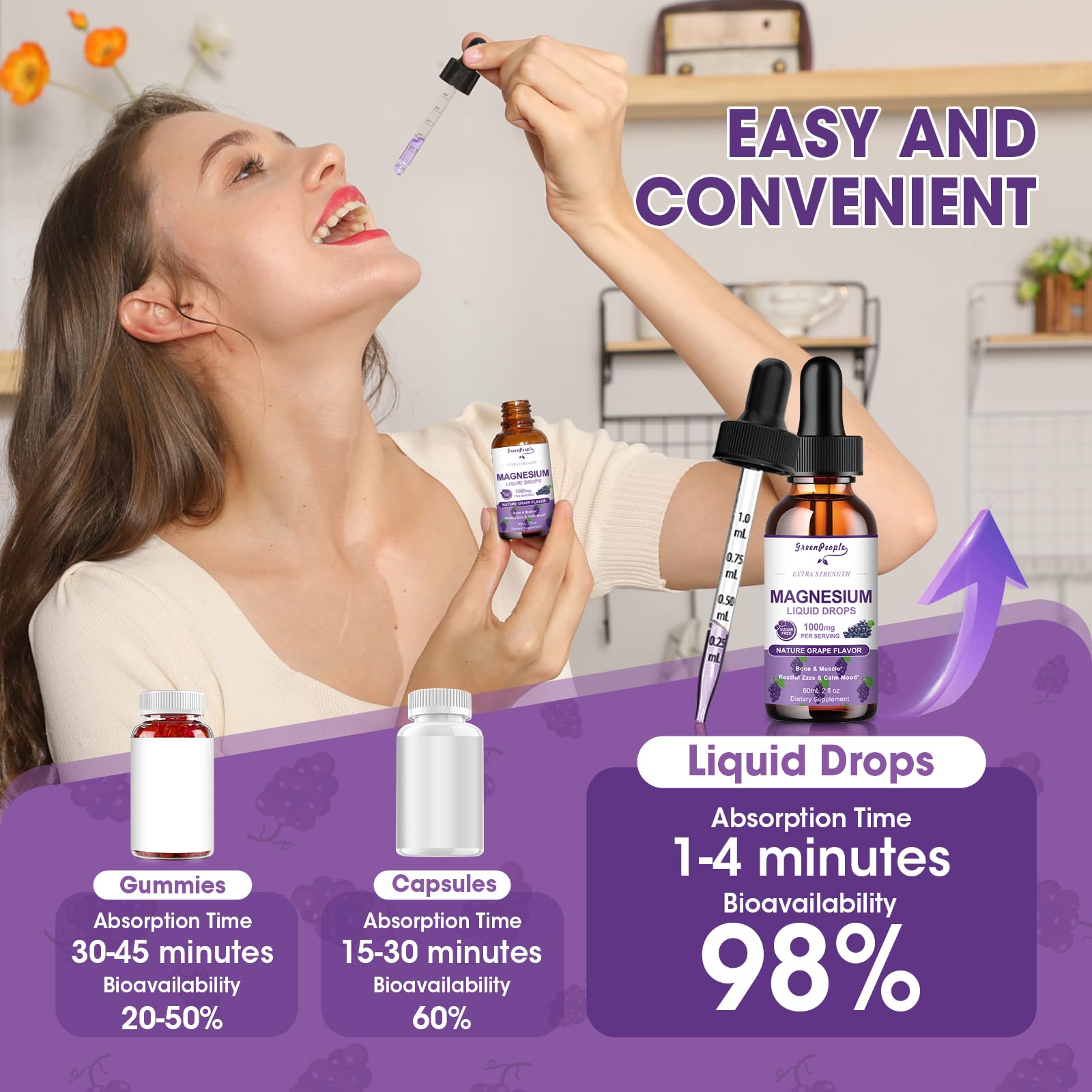 D3, K2 and B6 supporting bone health