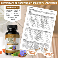 GREENPEOPLE D3 K2 Softgels with bottle