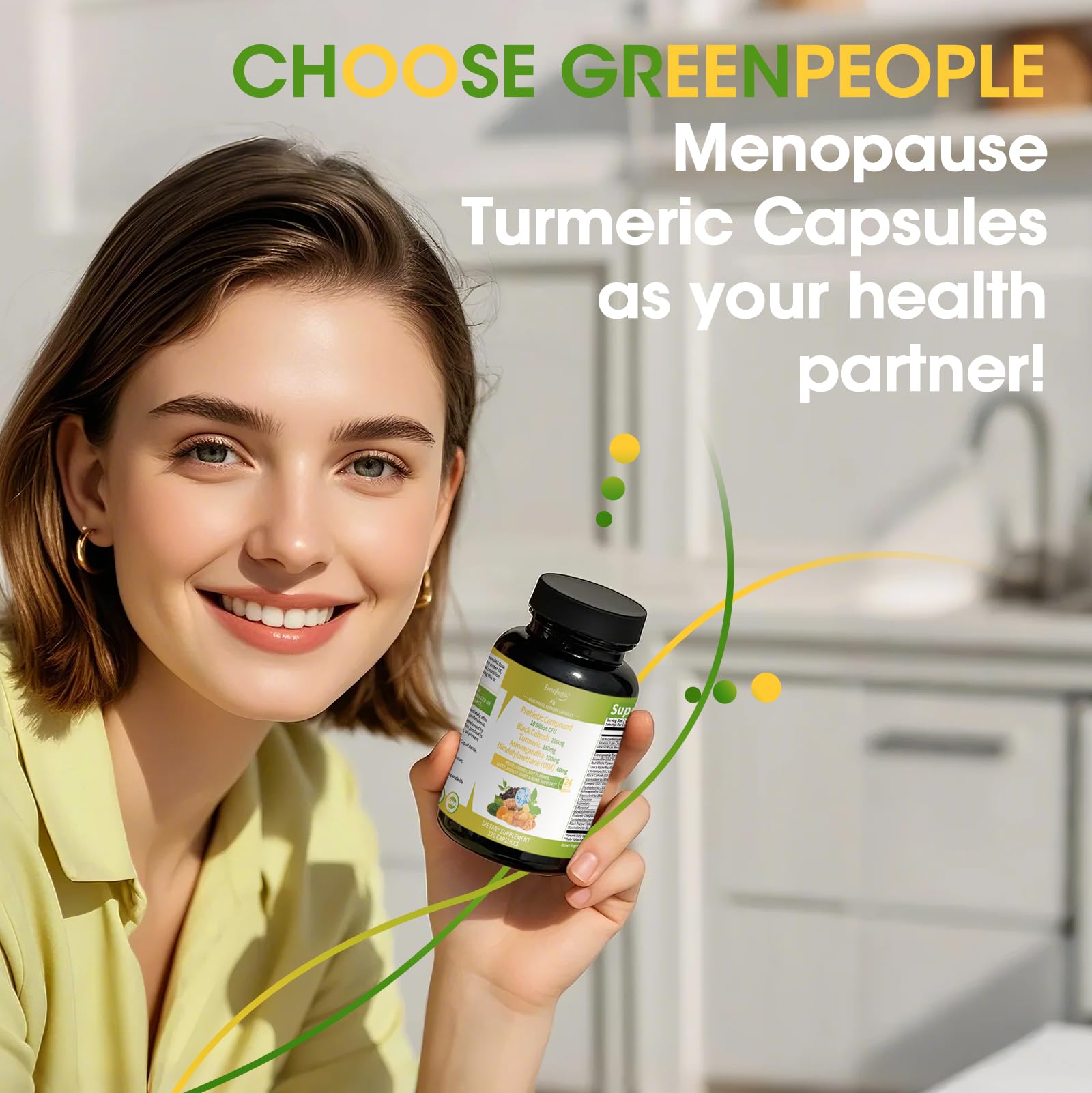 Vegan capsules of the GREENPEOPLE supplement