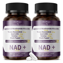 GREENPEOPLE Liposomal NAD+ supplement bottle for women