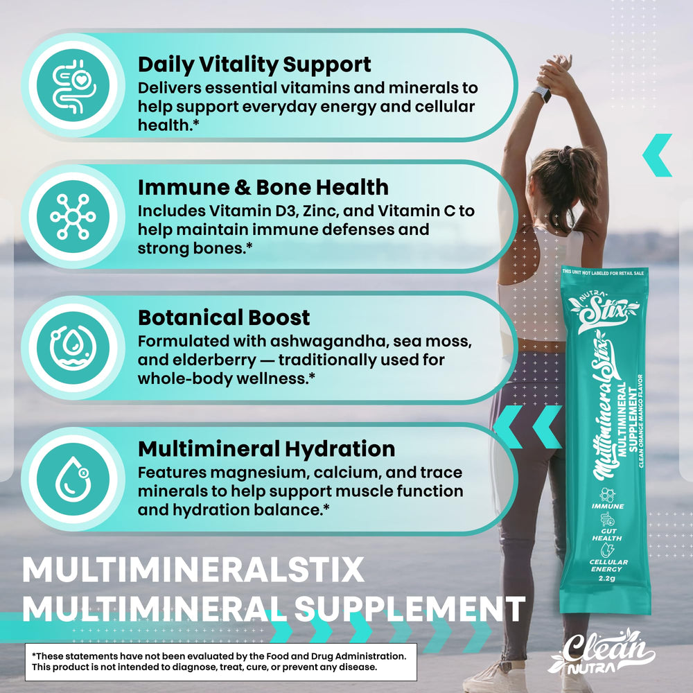 Greens detox sticks for gut health and detox