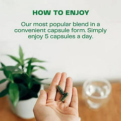 Greens with fruits and vegetables superfood blend