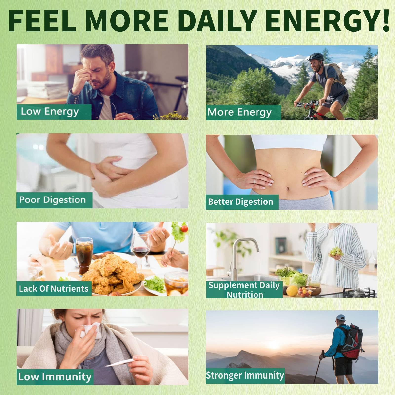 Icons indicating gluten-free, nut-free, and dairy-free