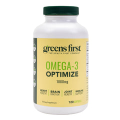 Greens First Omega-3 Optimize bottle front view