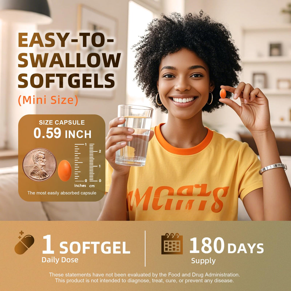 Icons for Vitamin A, CoQ10, and Omega-3