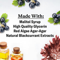 Ingredients: agar-agar from red algae for natural gelling