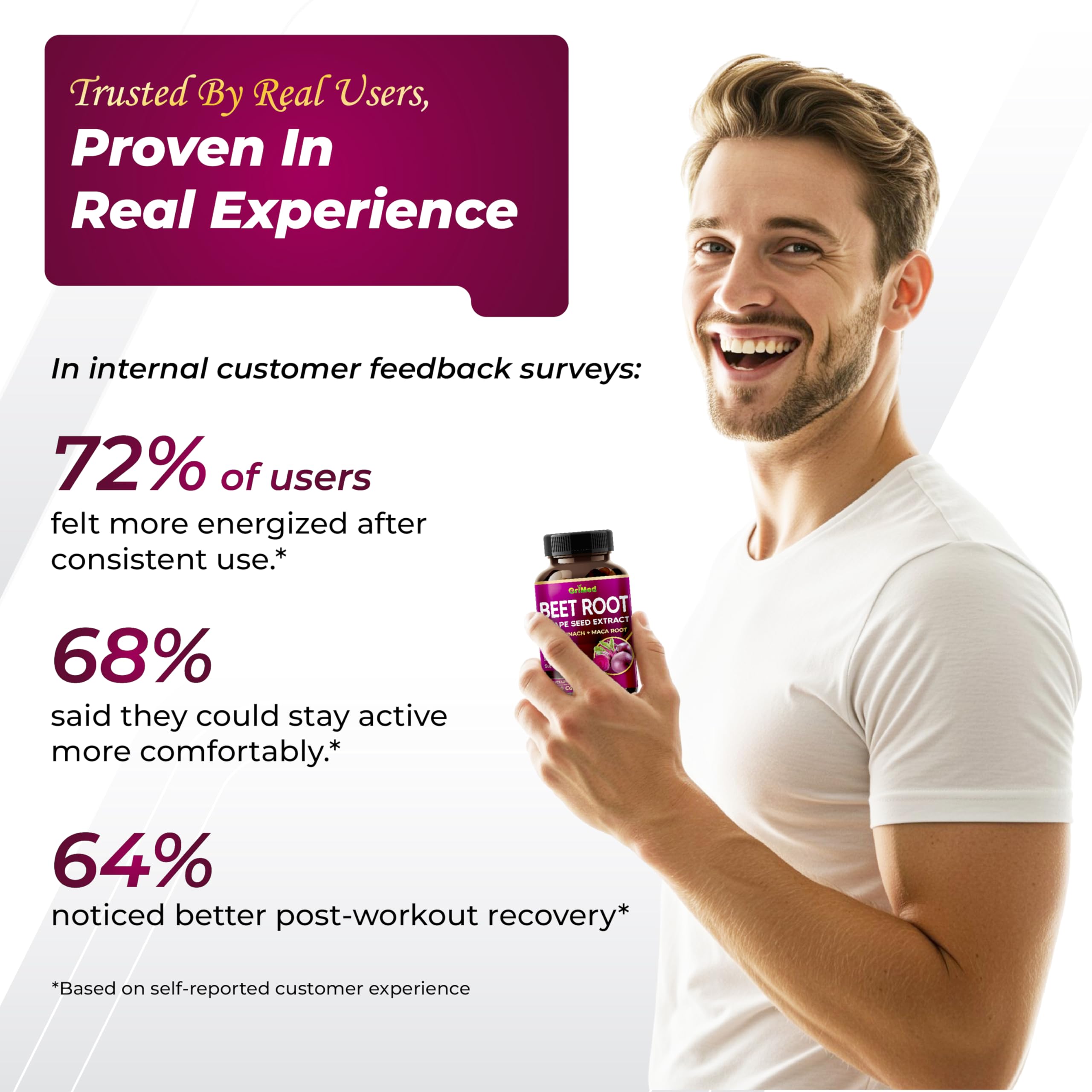 Herbal ingredients supporting energy, immunity, and blood flow