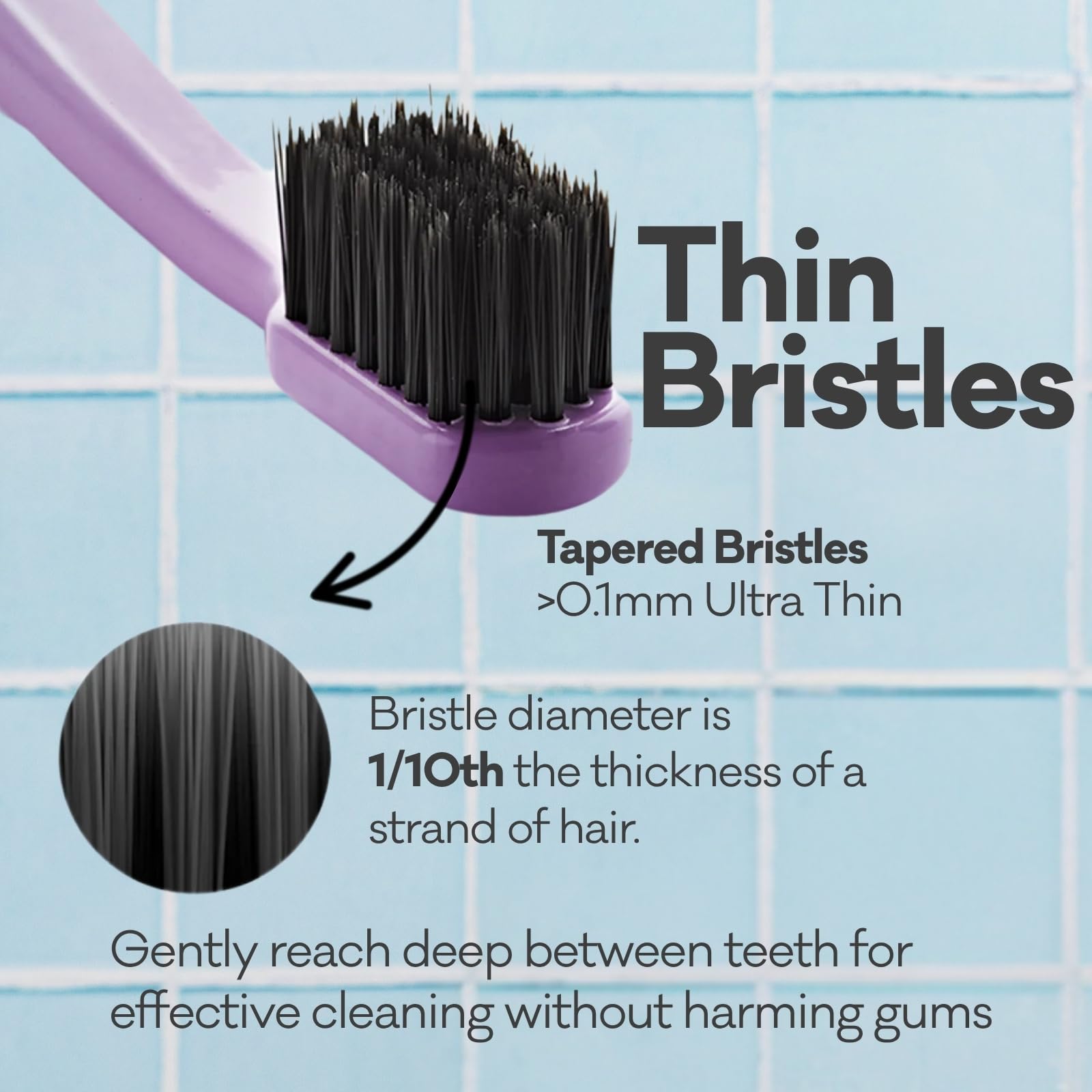 Handle made from 100% recycled plastic