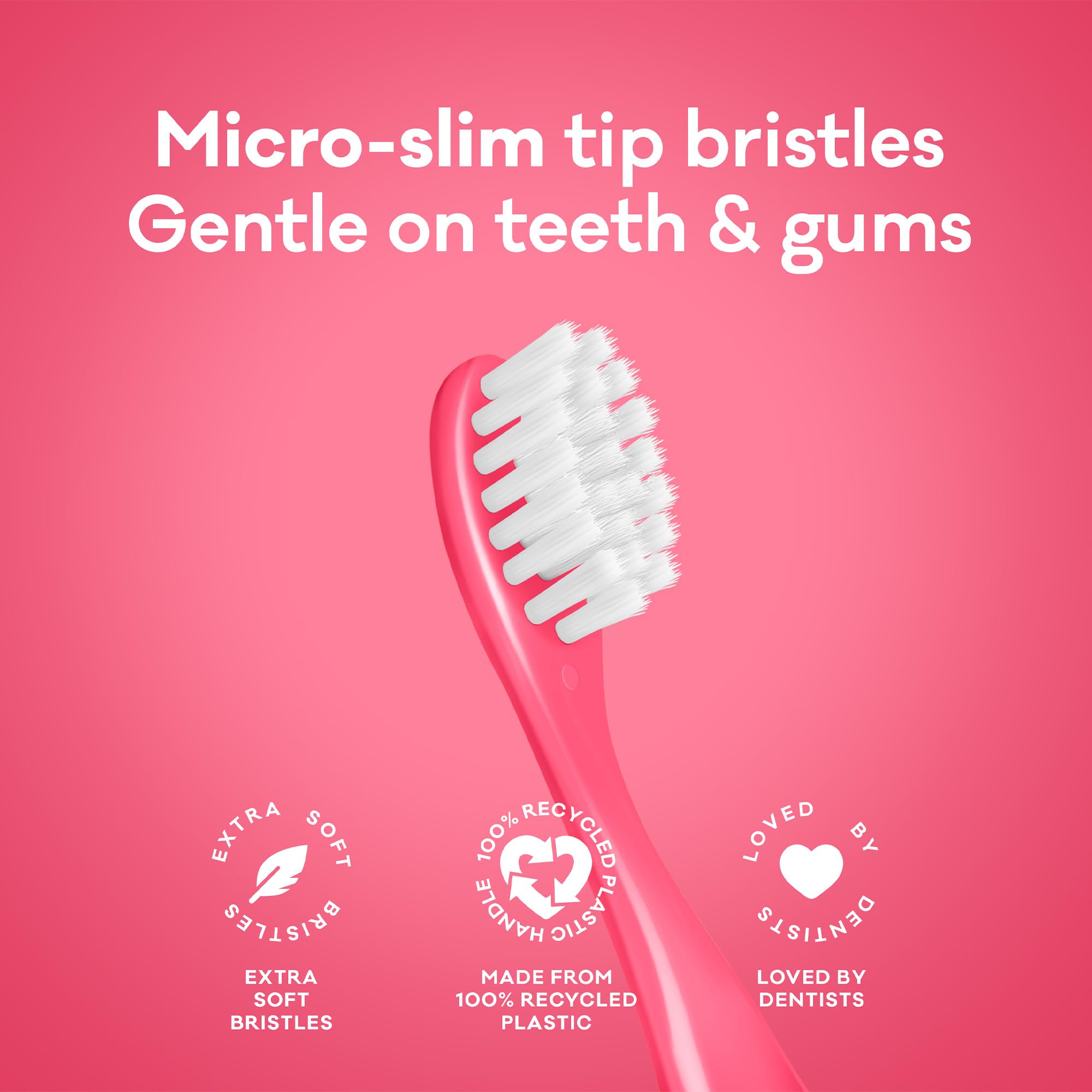 Back view of Grin Kids toothbrush showing packaging
