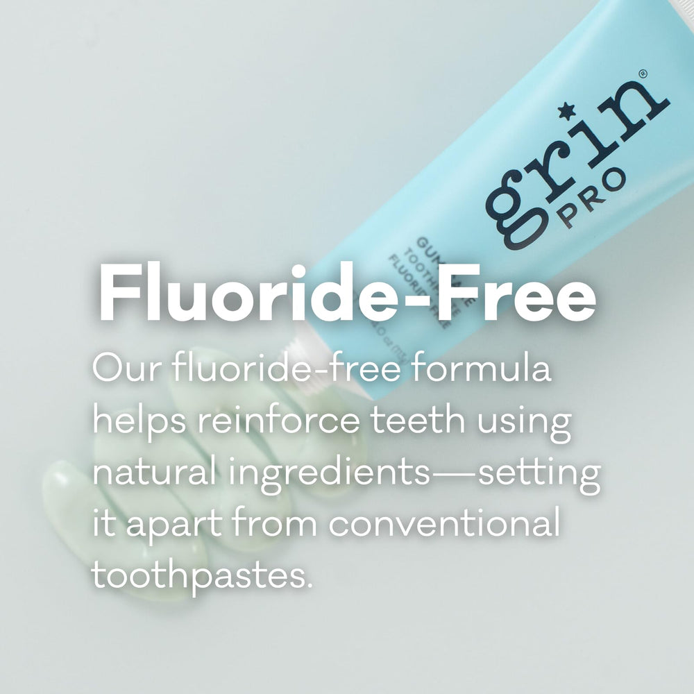 Natural cool mint flavor indicator for Grin Pro Gum Care