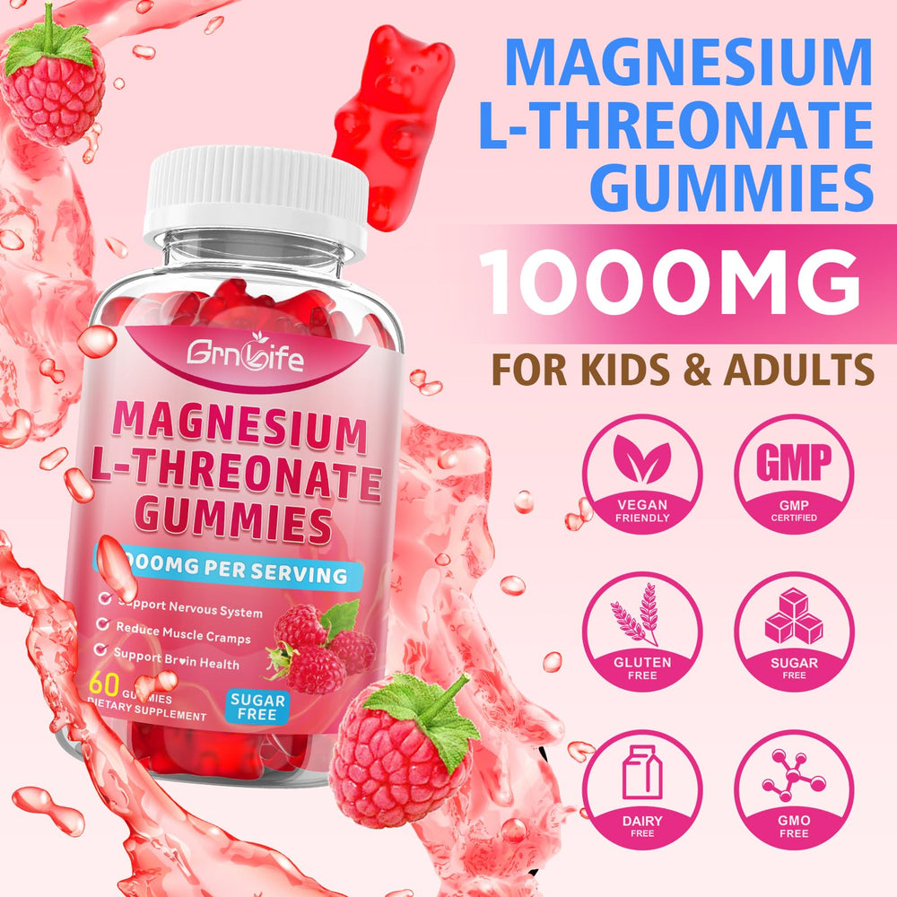 Gummies suitable for kids and adults with raspberry flavor