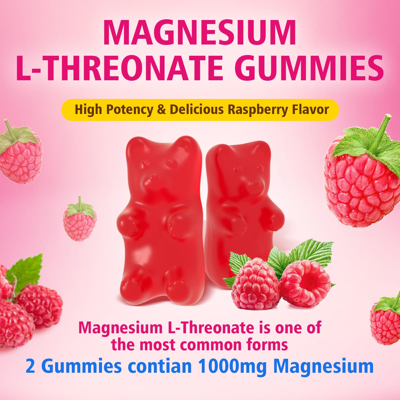 Illustration of nervous system support from Magnesium L-Threonate gummies