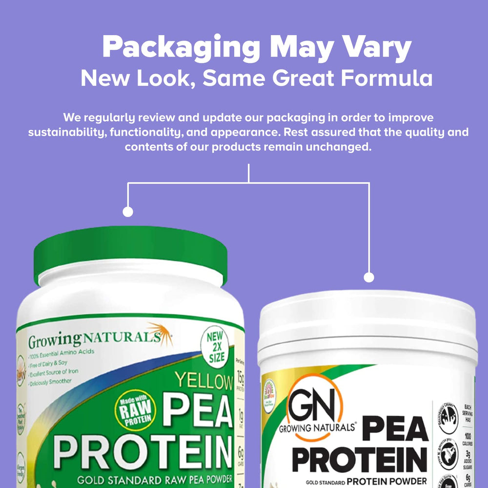 Growing Naturals allergen free label supports safe protein options for allergy conscious shoppers