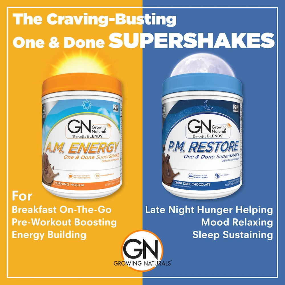 Growing Naturals One & Done SuperShake allergen-free recipe suitable for many diets
