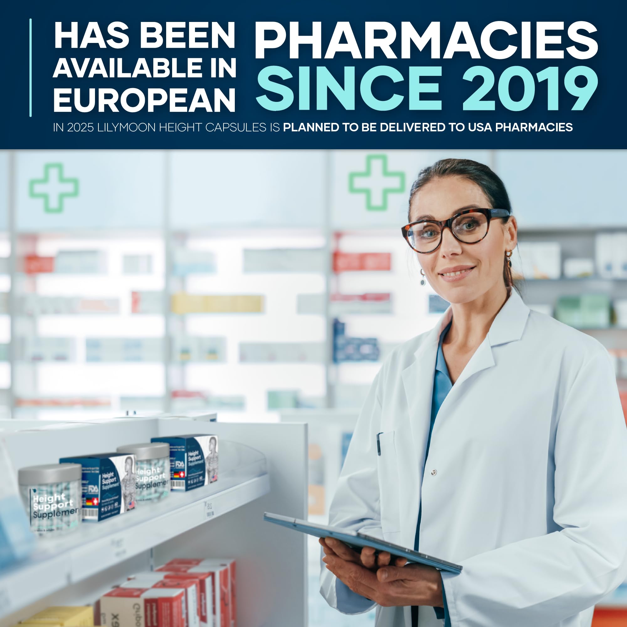 Growth support capsules for kids and teens