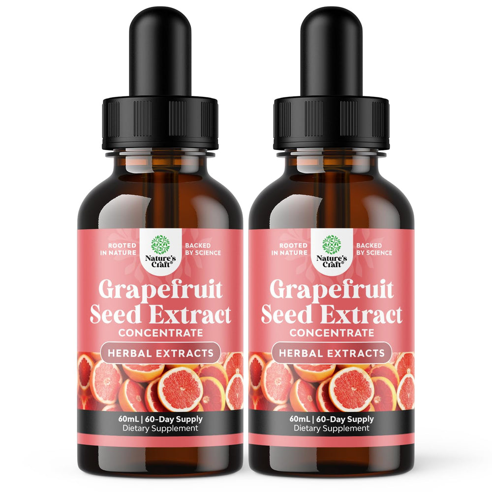Front label of GSE Grapefruit Seed Extract Liquid bottle