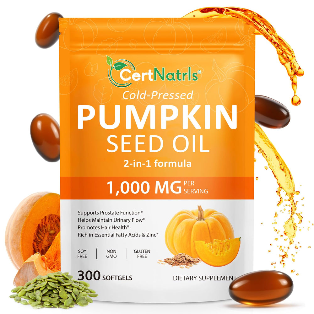 GTZSXNP pumpkin seed oil capsules with 2 in 1 formulation