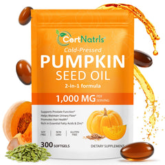 GTZSXNP pumpkin seed oil capsules with 2 in 1 formulation