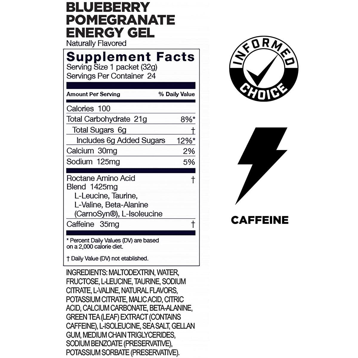 GU Roctane blueberry-pomegranate gel closeup highlighting flavor and texture for athletes
