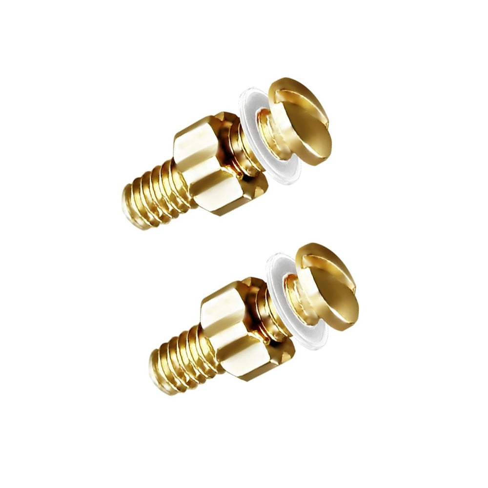 Gold Gucci screw and bolt set for GG1797 and GG1792 glasses