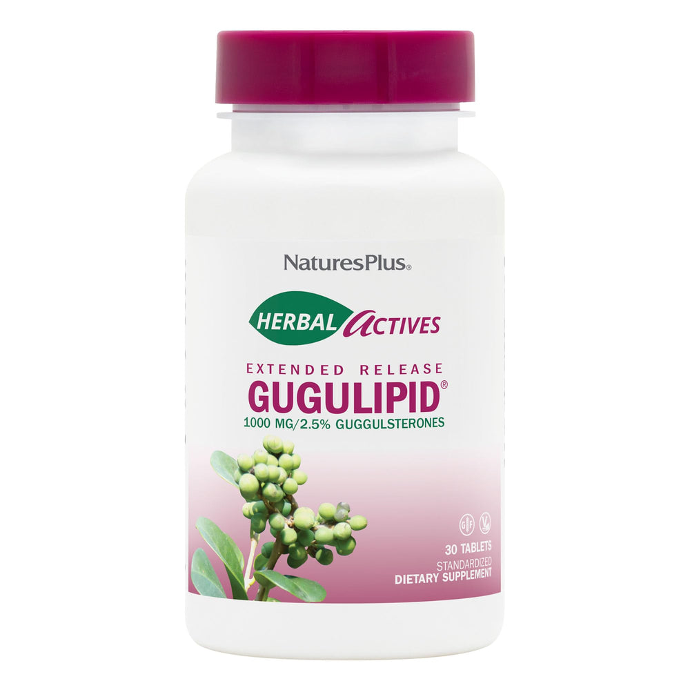 Gugulipid extended-release 1000 mg tablet – 30 vegetarian tablets package