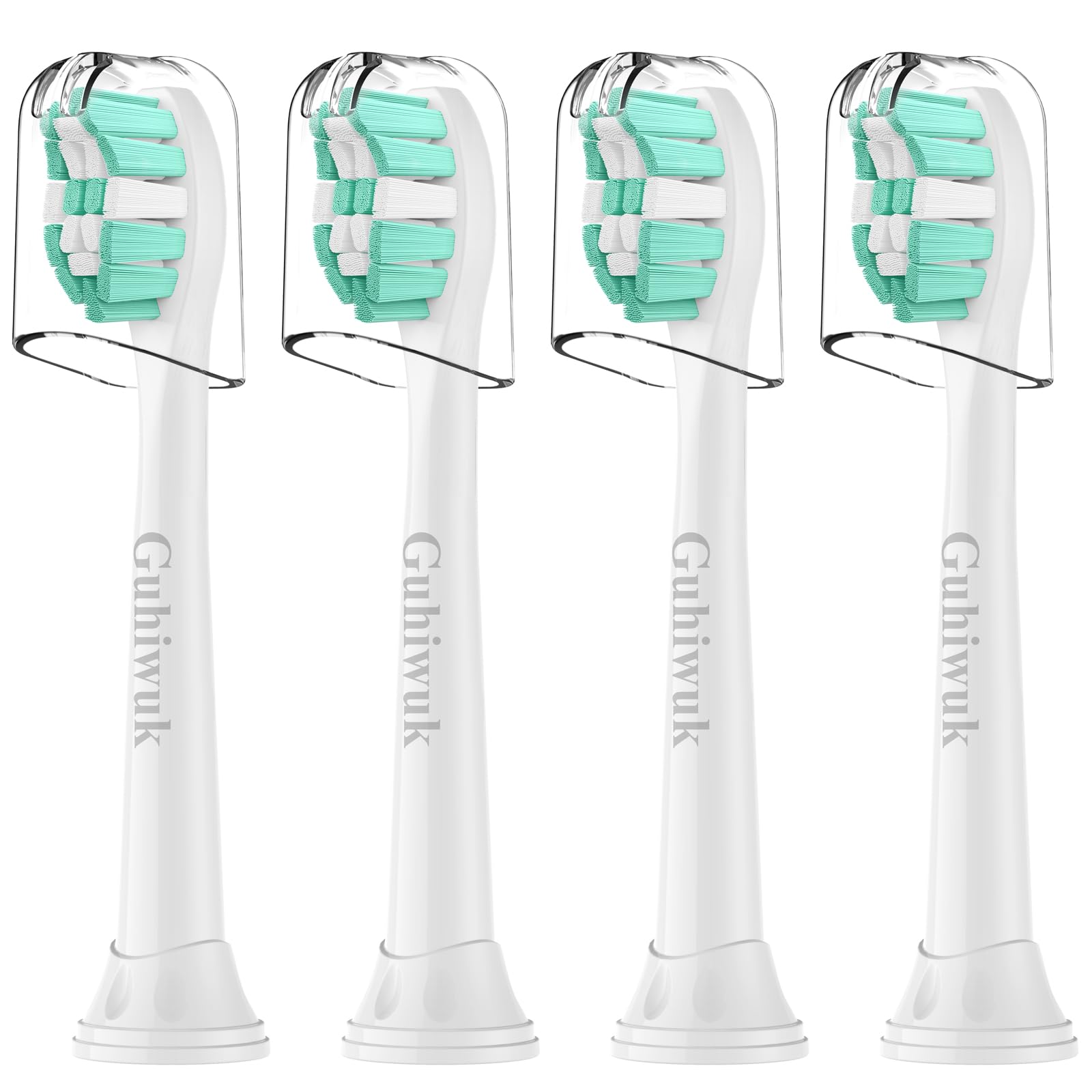 Guhiwuk C2 replacement toothbrush heads 4-pack