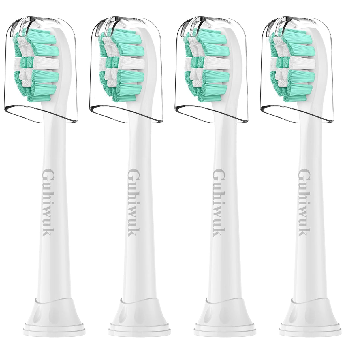 Guhiwuk C2 replacement toothbrush heads 4-pack