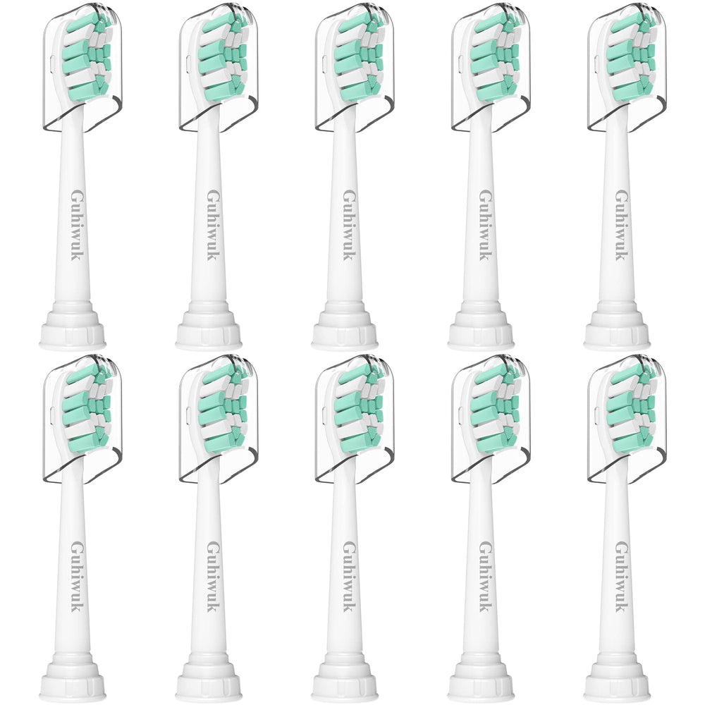 Guhiwuk replacement toothbrush heads for Philips Sonicare – front view