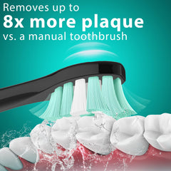 Guhiwuk 4-pack replacement heads for Philips Sonicare 4100/5100/6100