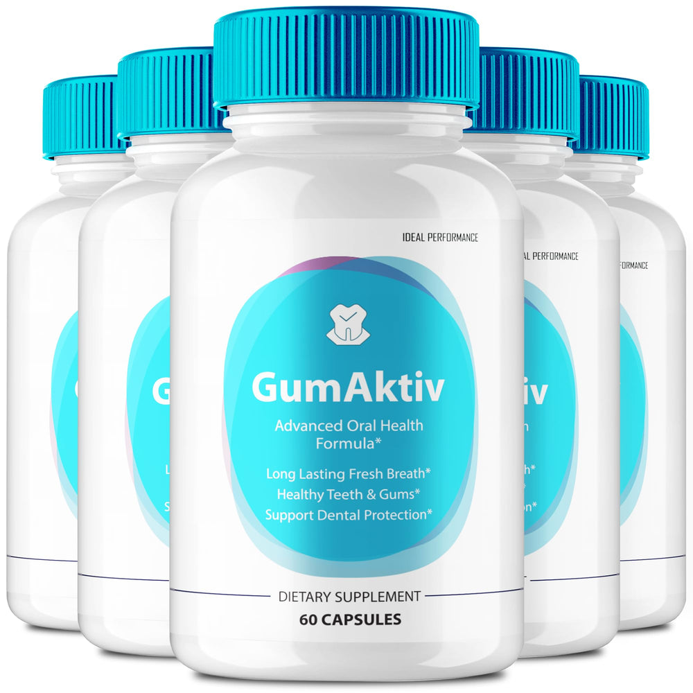 Gum Aktiv capsule bottle for teeth and gums