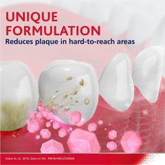 Gum care and oral hygiene benefits illustrated