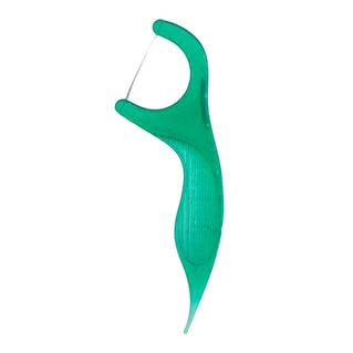 Dental floss with waxed, extra-strong floss for hard-to-reach spaces